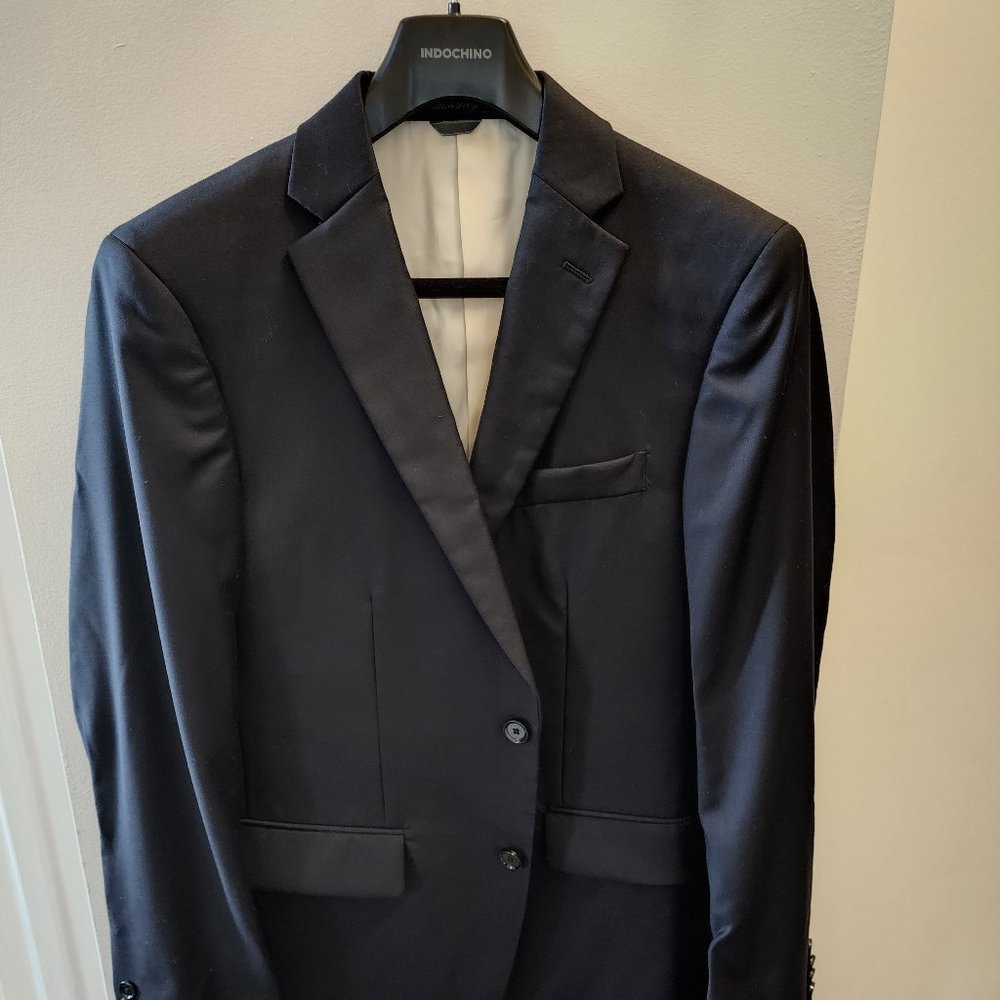 Black Indochino, Custom Black Blazer, Size:40 R (NEW !)